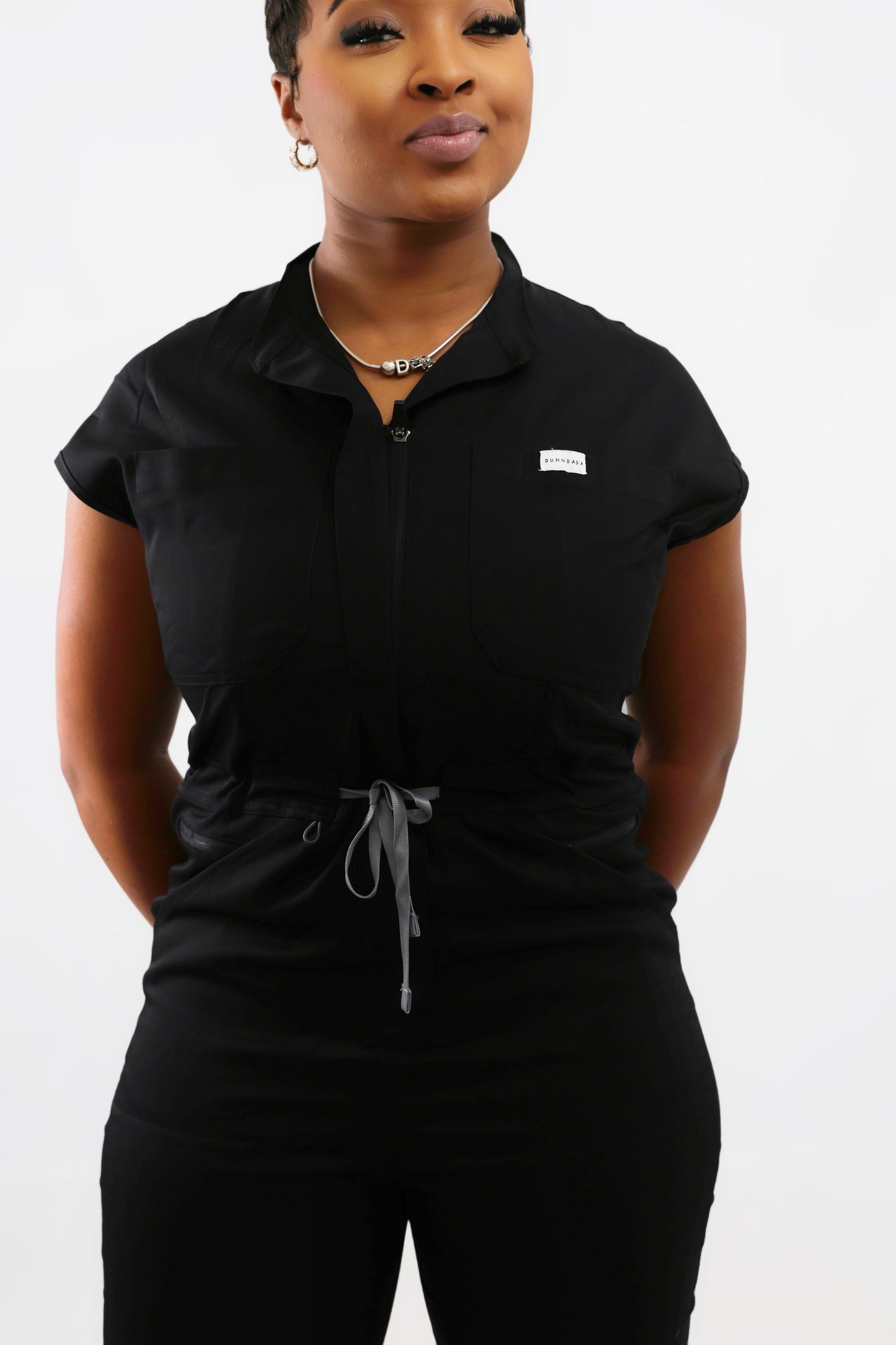 "Black Ink" Jumpsuit